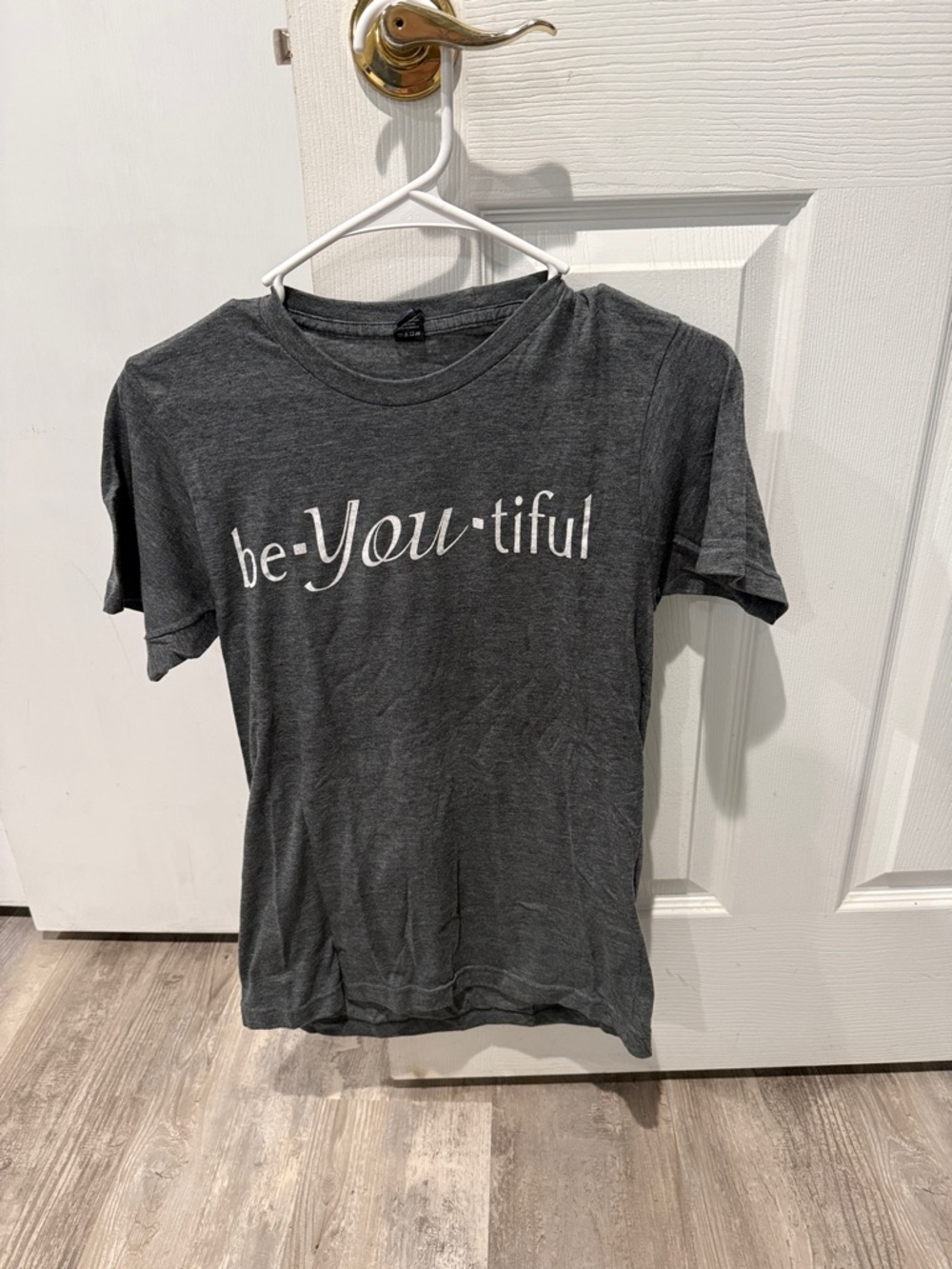 Be-You-tiful Graphic Tee - Charcoal